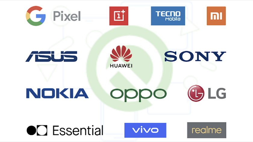 OnePlus 6T, Xiaomi Mi 9, LG G8 ThinQ, Huawei Mate 20 Pro та ще 17 смартфонів отримали Android Q Beta 3