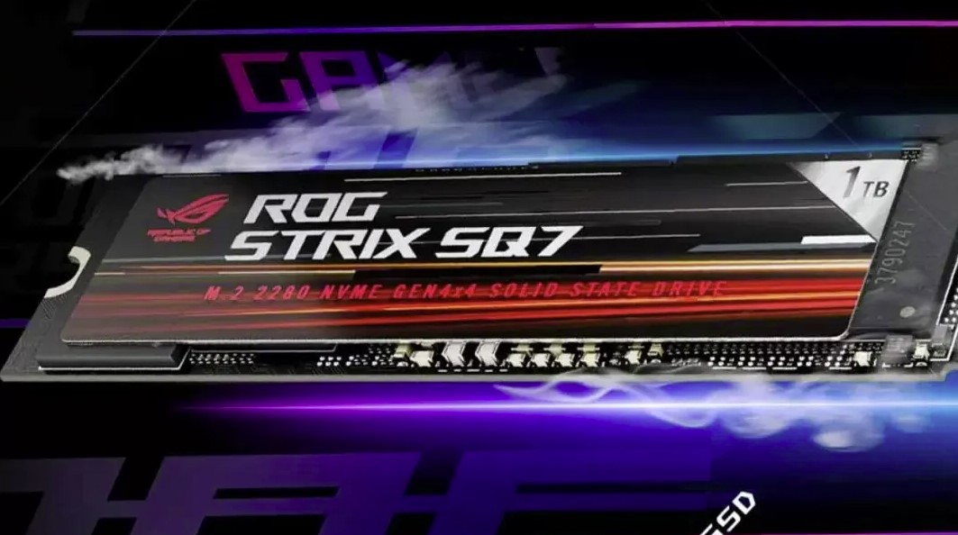 ASUS reveals it's first SSD ROG Strix SQ7