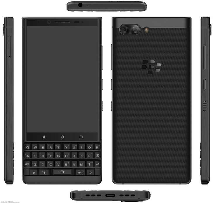 BlackBerry Athena smartphone with QWERTY keyboard