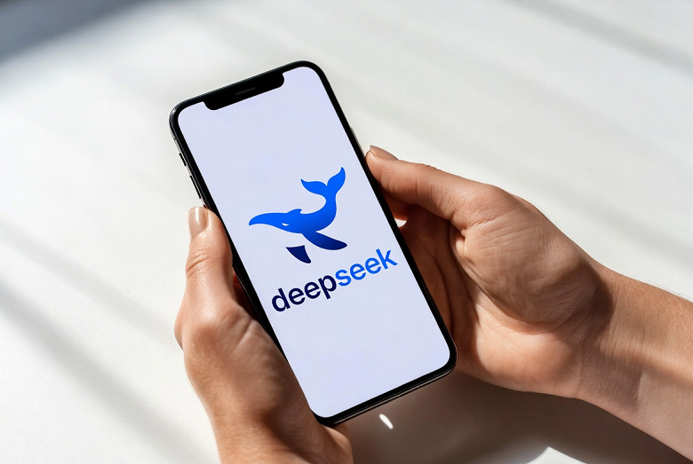 DeepSeek server error message
