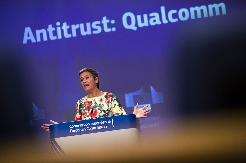 Єврокомісія оштрафувала Qualcomm на 242 мільйони євро