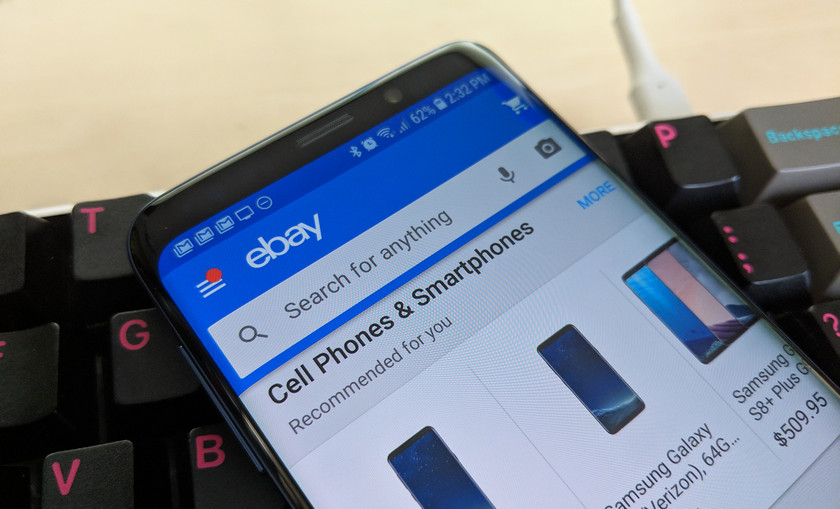 eBay will help to choose the size of the box through augmented reality