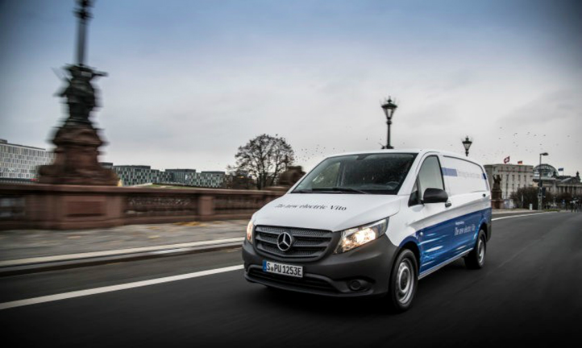 Mercedes представила новый электрический фургон eVito с запасом хода 150 км