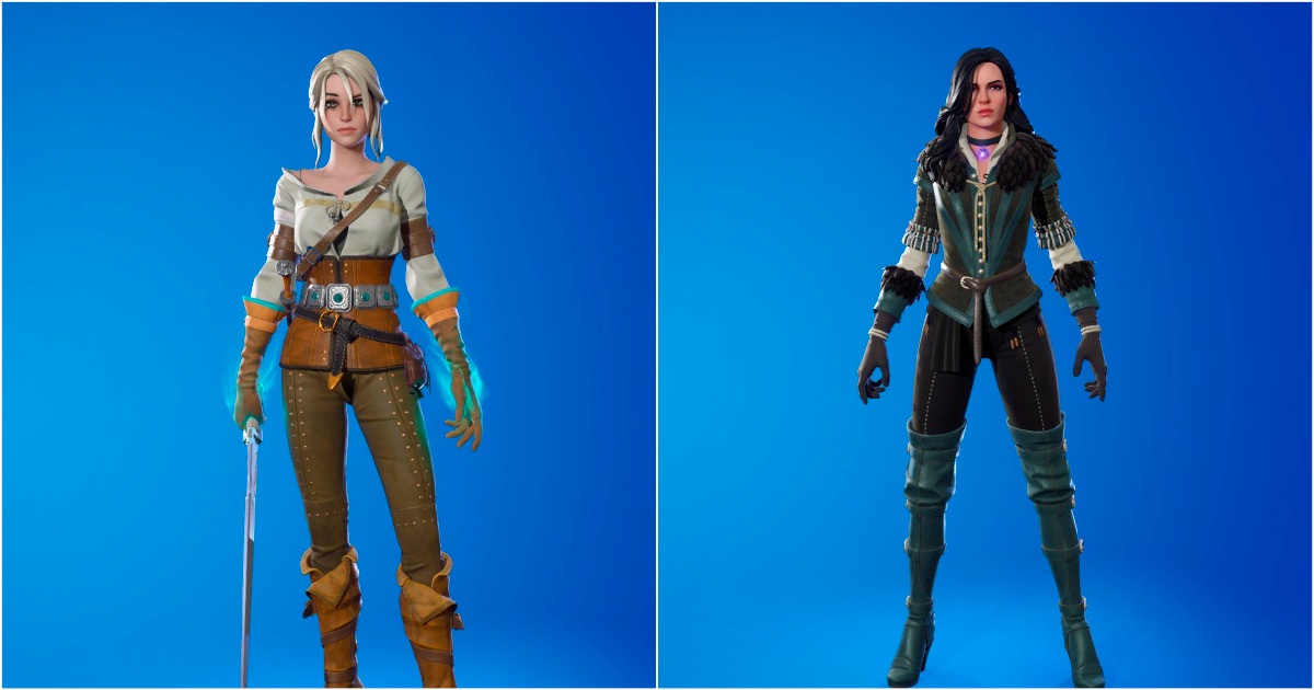 On n'a jamais trop de skins : un initié révèle les images de Ciri et Jenefer de The Withcer 3 qui apparaîtront dans Fortnite. 