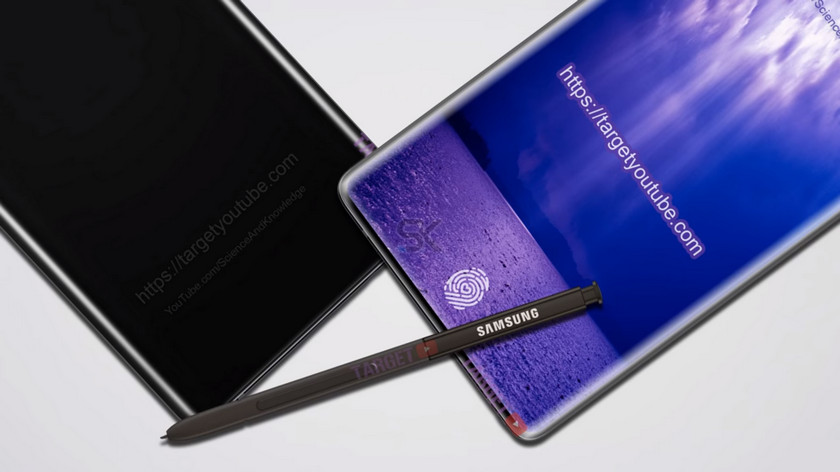 Samsung раздумывает над дисплейным сканером отпечатков в Galaxy Note 9