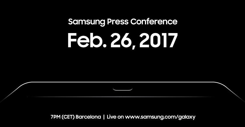 Планшет Samsung Galaxy Tab S3 анонсируют на MWC 2017