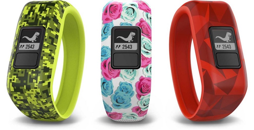 Фитнес-трекер Garmin Vivofit Jr.: стильный вид и полезные привычки для детей