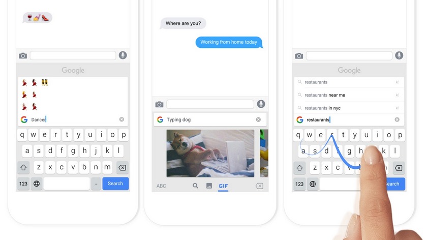 Google выпустил клавиатуру-поисковик для iOS