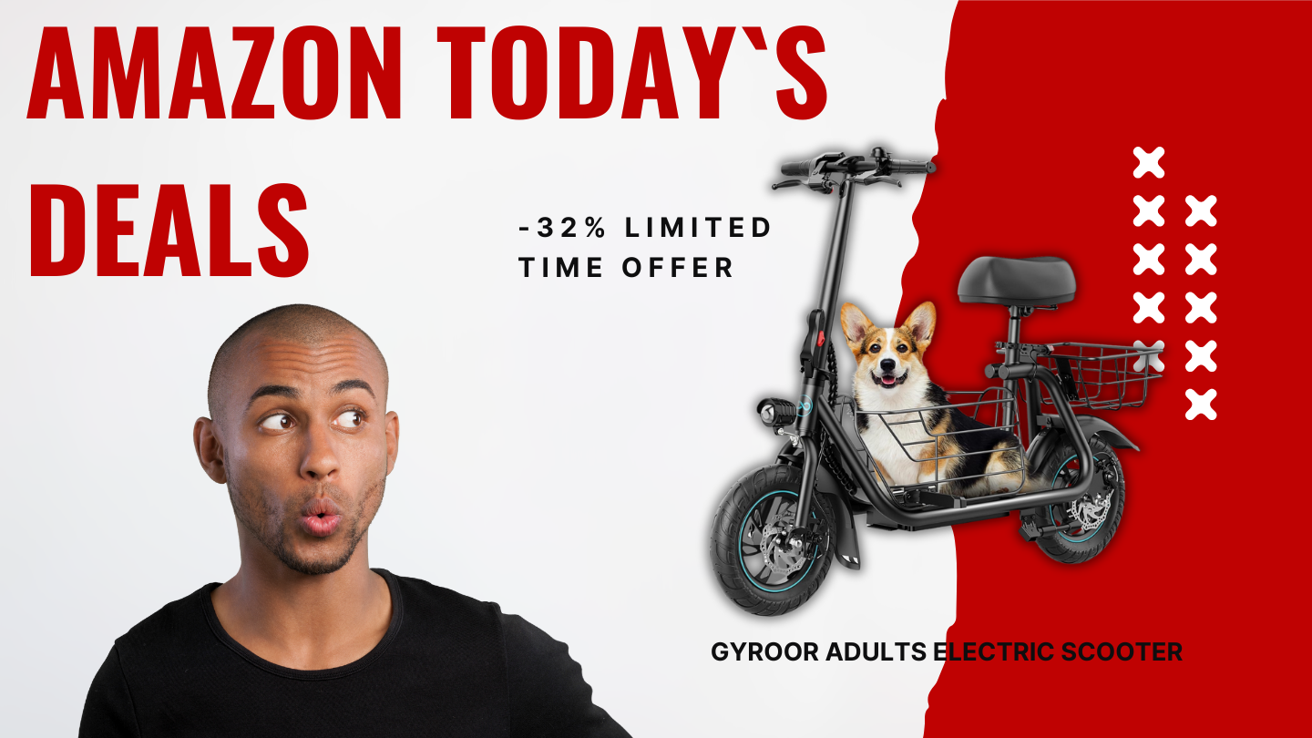 Gyroor C1S Adult Electric Scooter – Urban Mobility Revolution for $181 Less!
