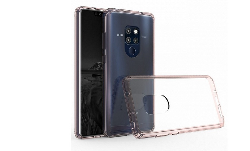 В Сети появились снимки флагмана Huawei Mate 20 в прозрачном чехле