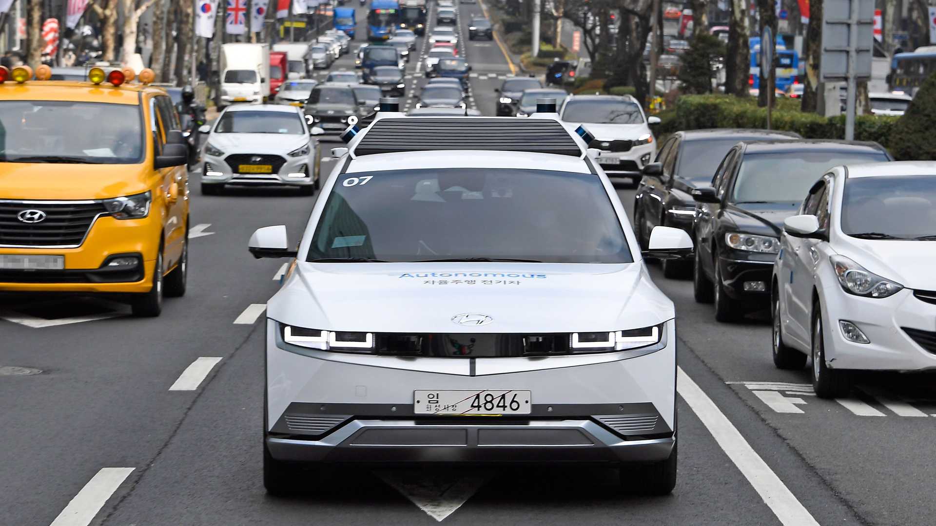 Hyundai lance un service RoboRide autonome à Séoul, en Corée du Sud