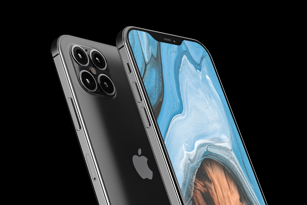 iPhone 12 на концепт-зображеннях: зменшена «моноброва», чотири камери та дизайн, як у iPhone 4