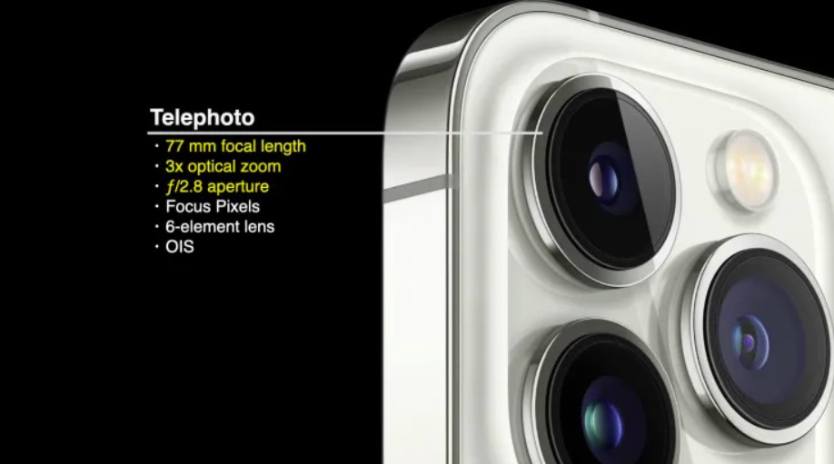iPhone 15 Pro Max is the only model will be equipped with a periscope lens