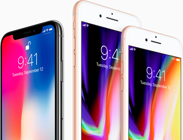 Apple introduced the "endless" iPhone X and the updated iPhone 8/8 Plus
