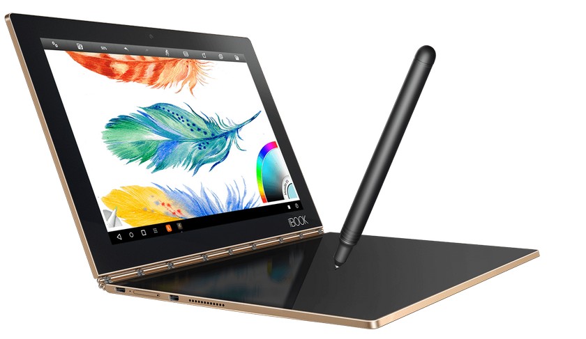 Ноутбук без кнопок Lenovo Yoga Book вышел в Украине