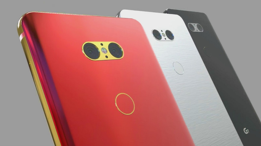 Флагман LG G7 могут представить в январе, чтобы опередить Galaxy S9