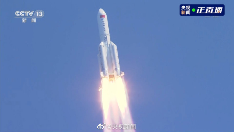 Un missile chinois non guidé tombe au-dessus de l'océan Indien