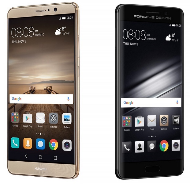 Huawei представила Mate 9 и изогнутый Mate 9 Porsche Design