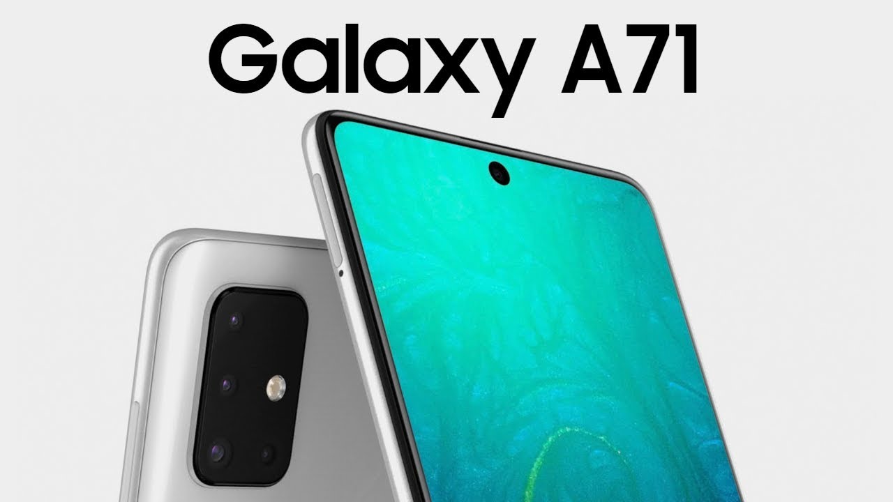 Нові рендери Samsung Galaxy A71: дуже тонкі рамки та виріз, як у Galaxy Note 10