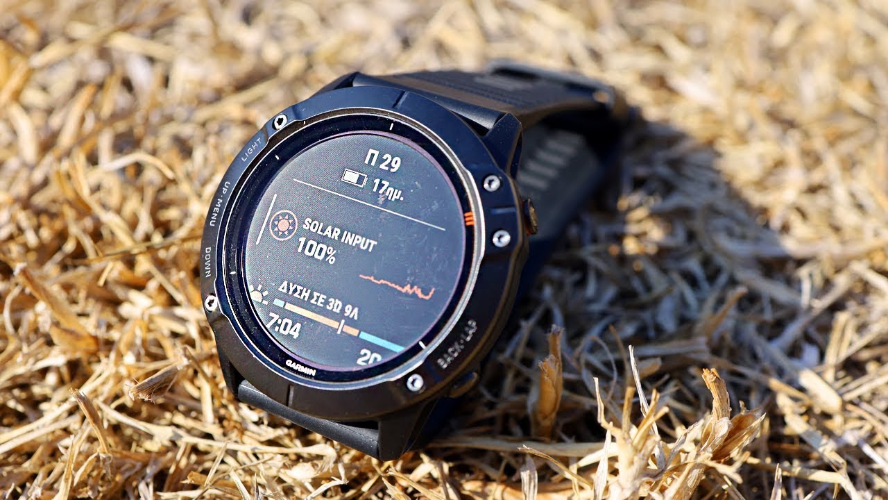 Garmin готує новий смарт-годинник, який зможе заряджатися від сонячної енергії