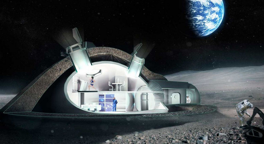 Ученые: к 2040 году в «Лунной деревне» смогут жить более 100 человек