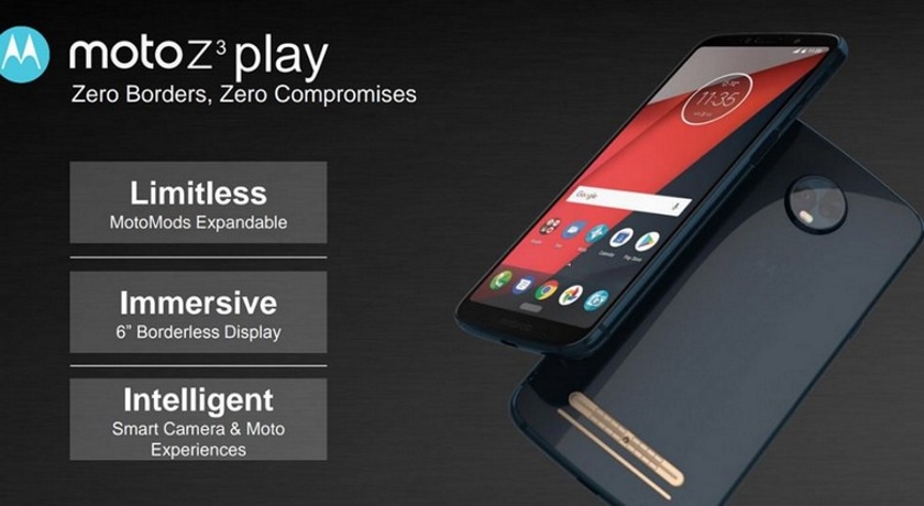 Moto Z3 Play "lit up" in the FCC with the number of the model XT-1929