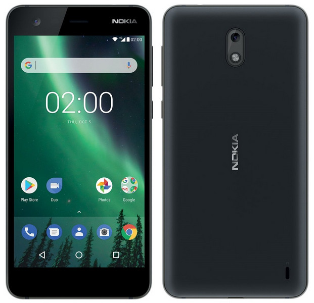 Смартфон Nokia 2 в двух цветах показали на рендерах