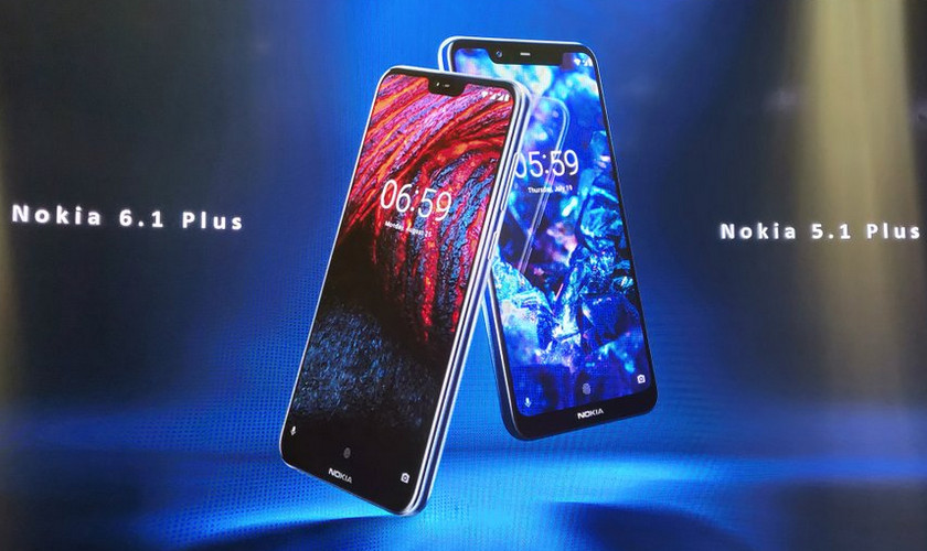 Смартфоны Nokia 6.1 Plus и Nokia 5.1 Plus представлены официально