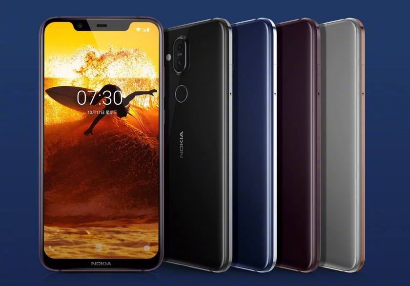 Международная версия Nokia X7 (Nokia 8.1) прошла сертификацию NCC