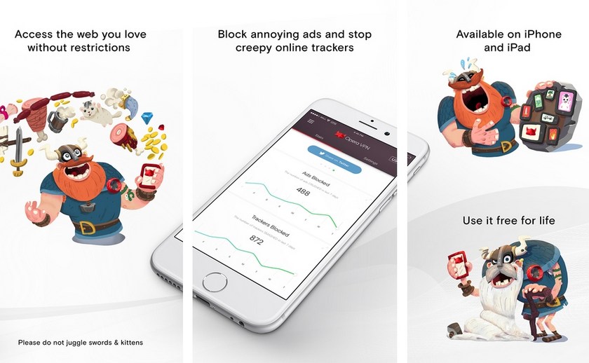 Opera представила бесплатный VPN-сервис для iOS