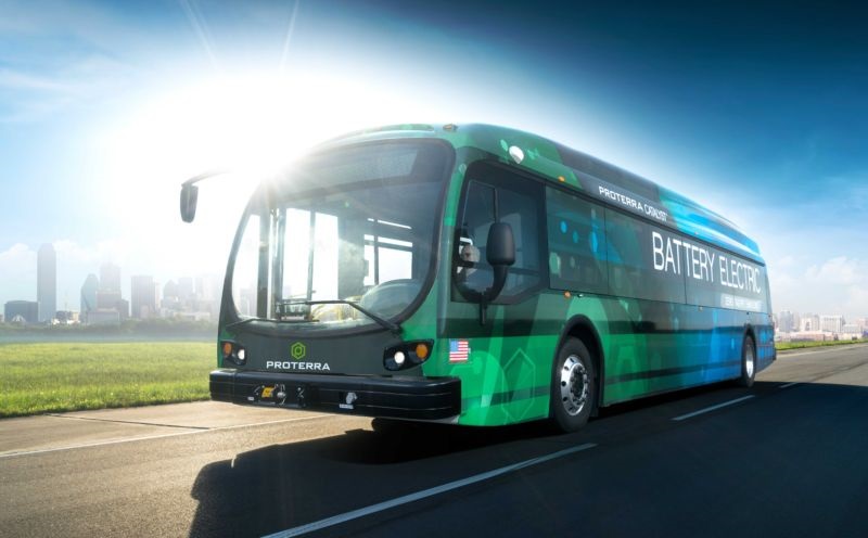 Электроавтобус Proterra Catalyst E2 Max проехал на одном заряде 1772 км
