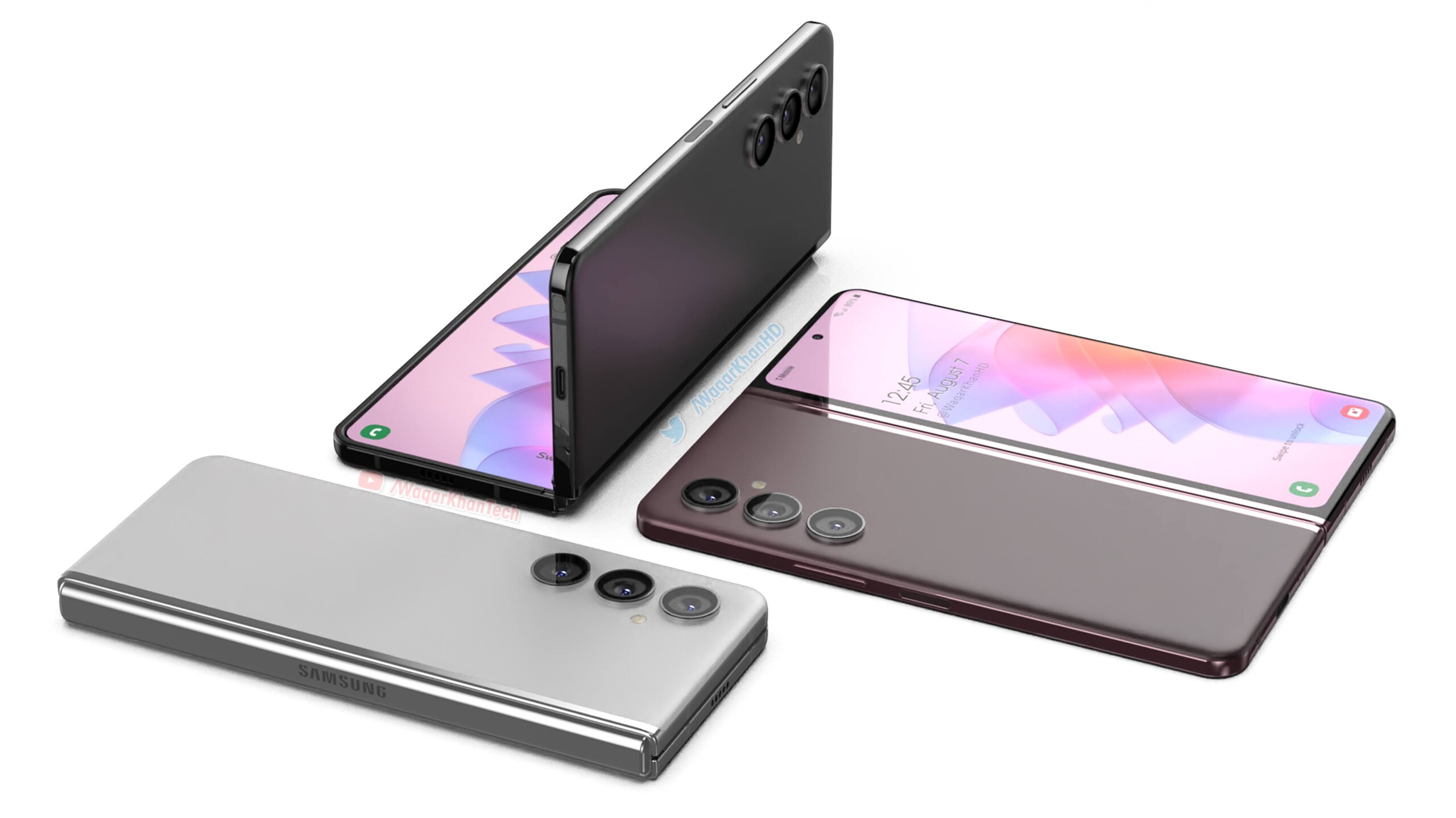 Le Samsung Galaxy Z Fold4 sera doté de bords plus fins sur l'écran de couverture