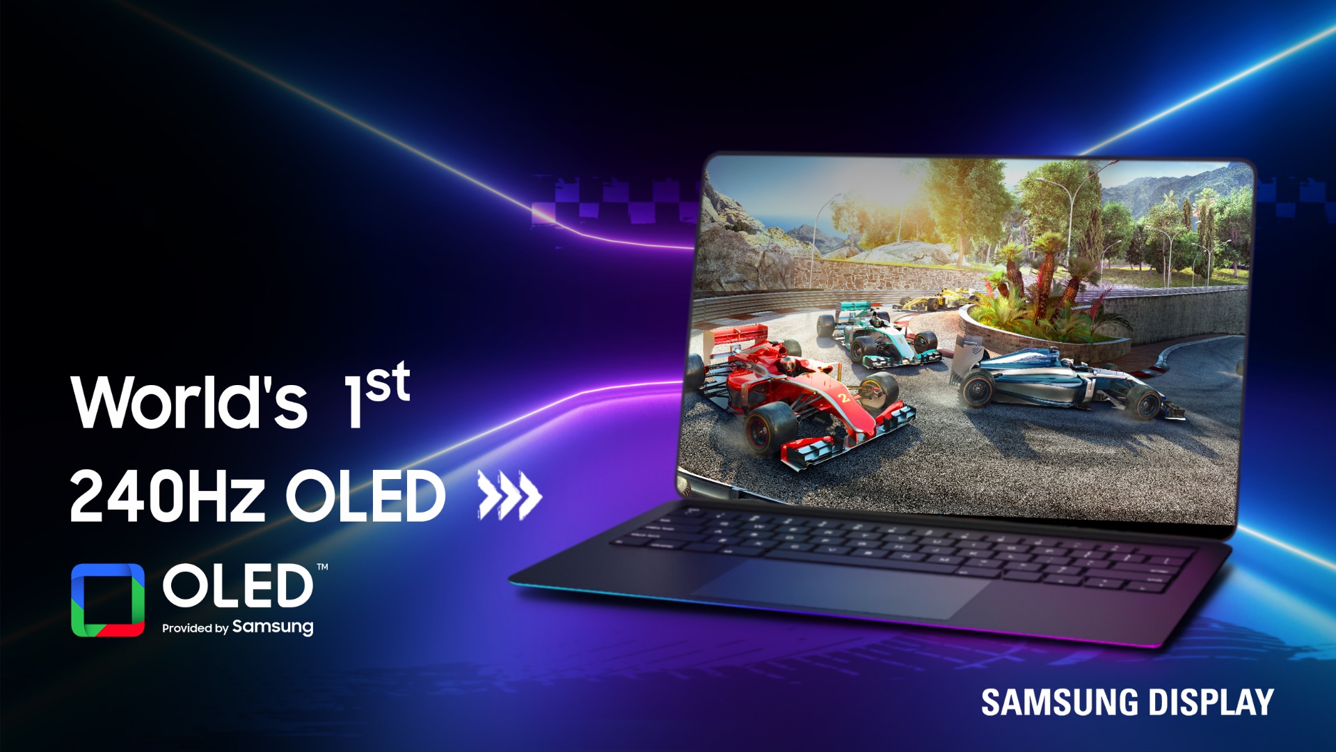 Samsung announced world’s first 240Hz OLED display for laptops