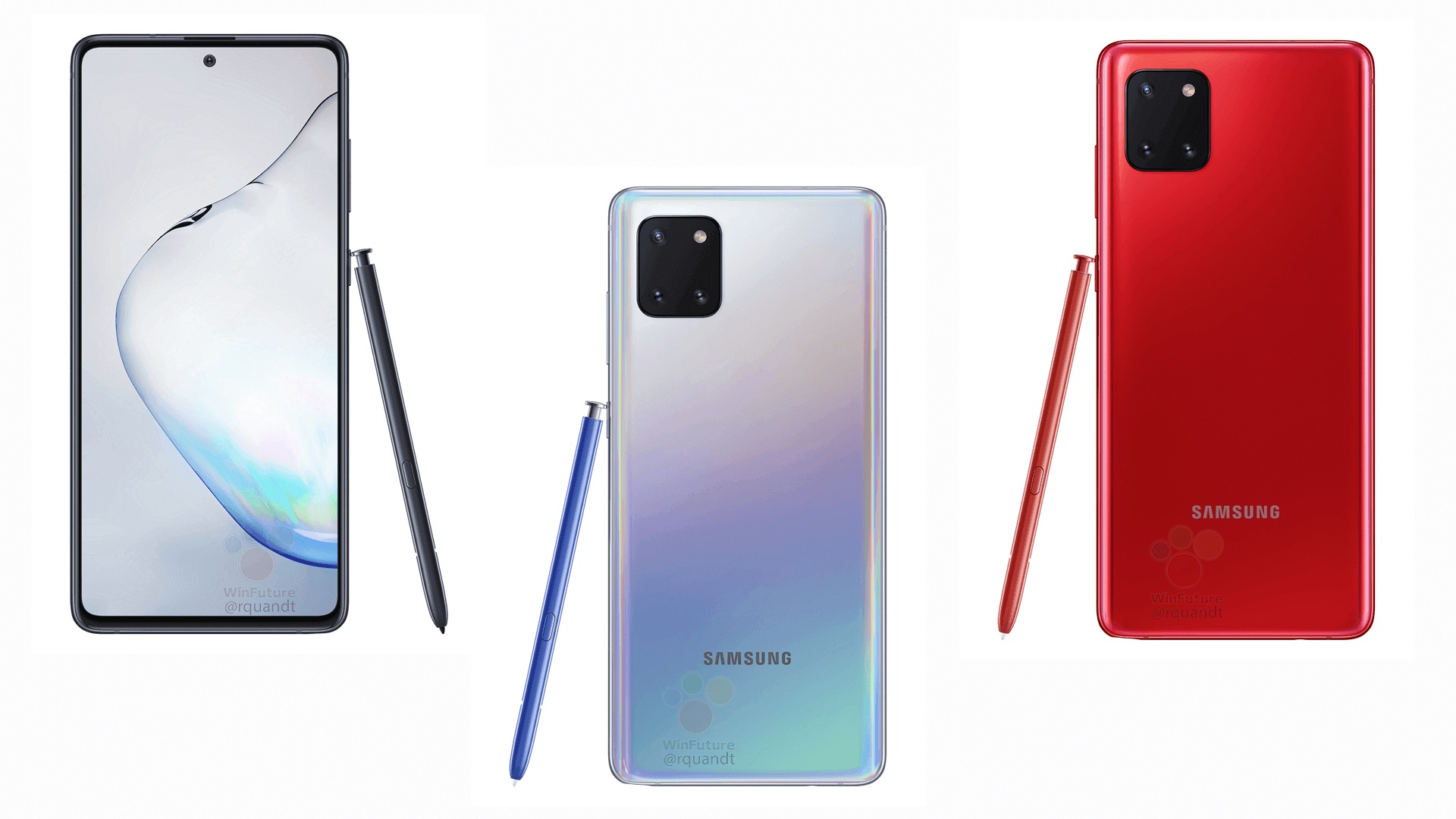 У мережу «злили» характеристики Samsung Galaxy Note 10 Lite: Exynos 9810, потрійна камера, стилус та цінник у 609 євро