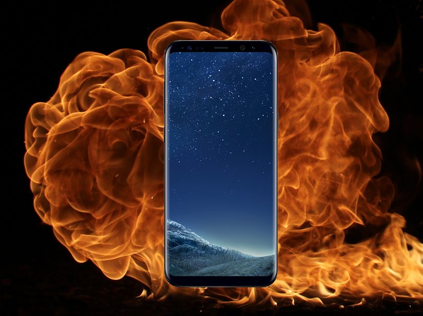 Следующий флагман Samsung может стать огнеупорным
