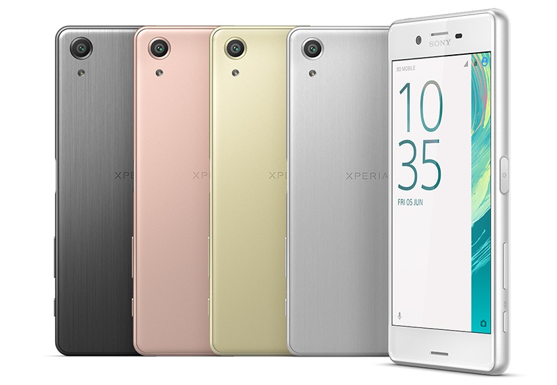 Sony объявила российские цены на смартфоны Xperia X