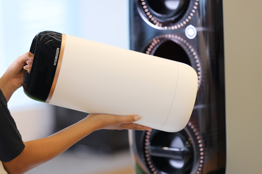 Toyota and Woven Planet made a prototype of portable hydrogen "cartridge"