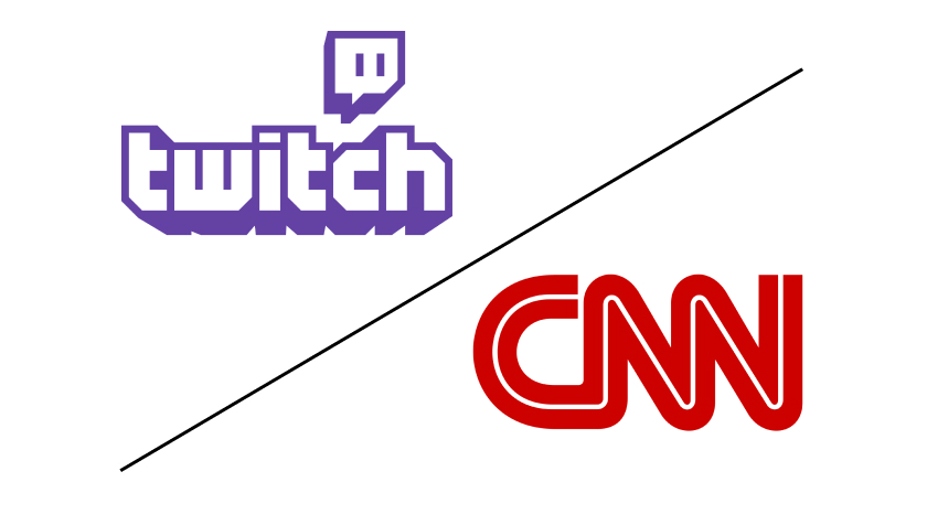 Стриминг платформа Twich обогнала CNN по количеству зрителей