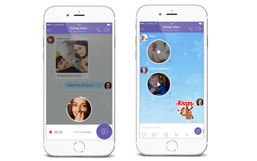 В Viber добавили короткие видеосообщения и поиск по стикерам