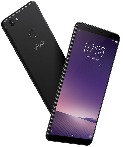Почти безрамочный Vivo V7+ получил селфи-камеру на 24 МП