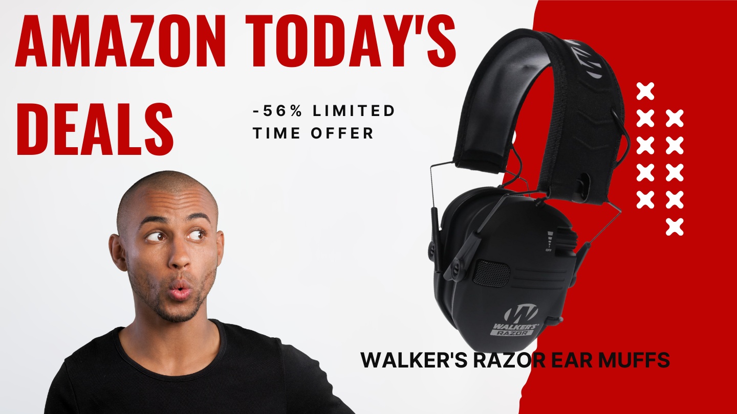 Explore Game-Changing Deals on Walker's Razor Slim Electronic Ear Muffs!