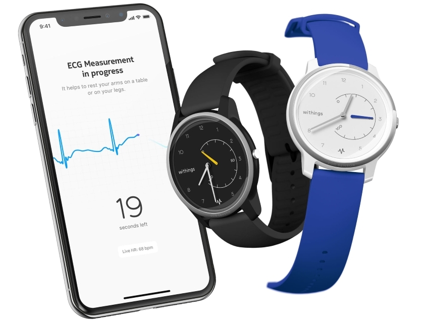 CES 2019: Withings показала гібридний смарт-годинник Move ECG з можливістю вимірювання електрокардіограми