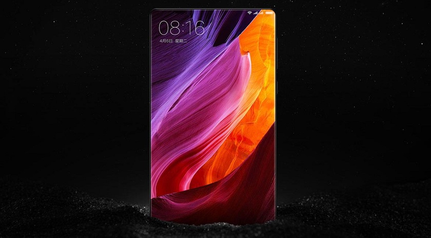 В Xiaomi Mi Mix используется безрамончый дисплей Sharp
