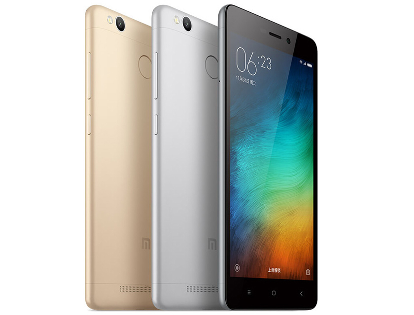 5-дюймовый металлический Xiaomi Redmi 3 Pro с 3 ГБ ОЗУ и сканером пальцев