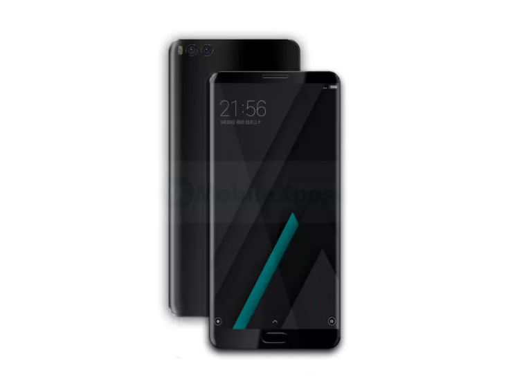 Xiaomi Mi Note 3 с закругленным экраном и двойной камерой показался на фото