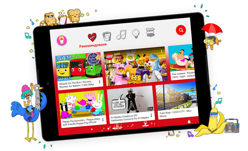 YouTube Kids із дитячим контентом запустився в Україні