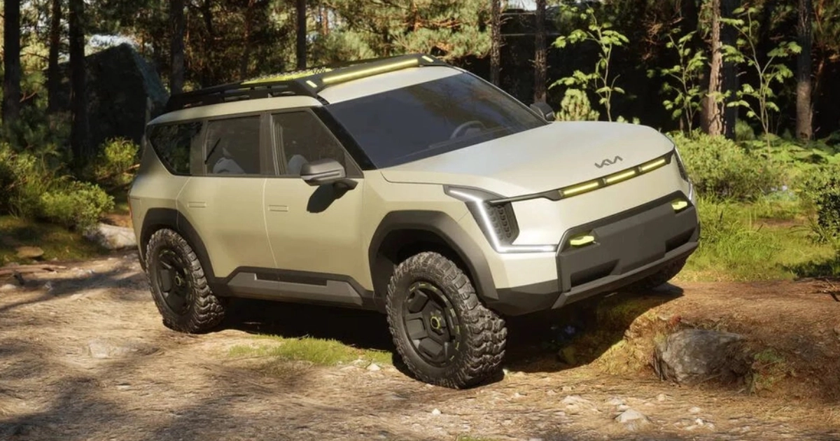 Концепт Kia EV9 ADVNTR, показаний на SEMA 2024