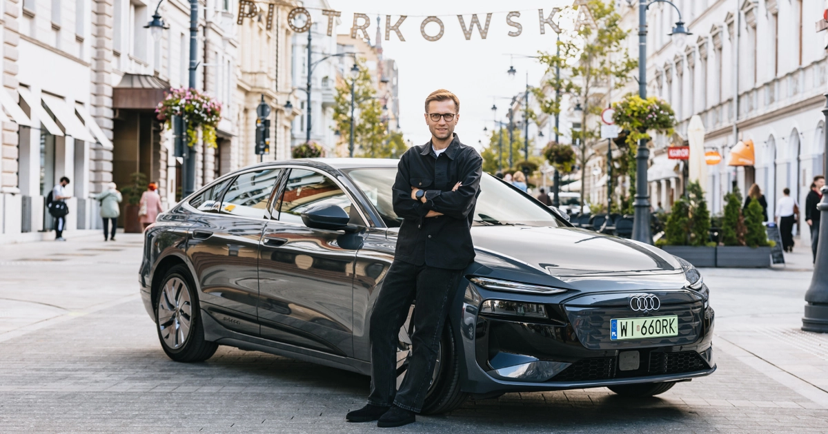 Audi A6 Sportback e-tron performance, рекордний заїзд у Польщі