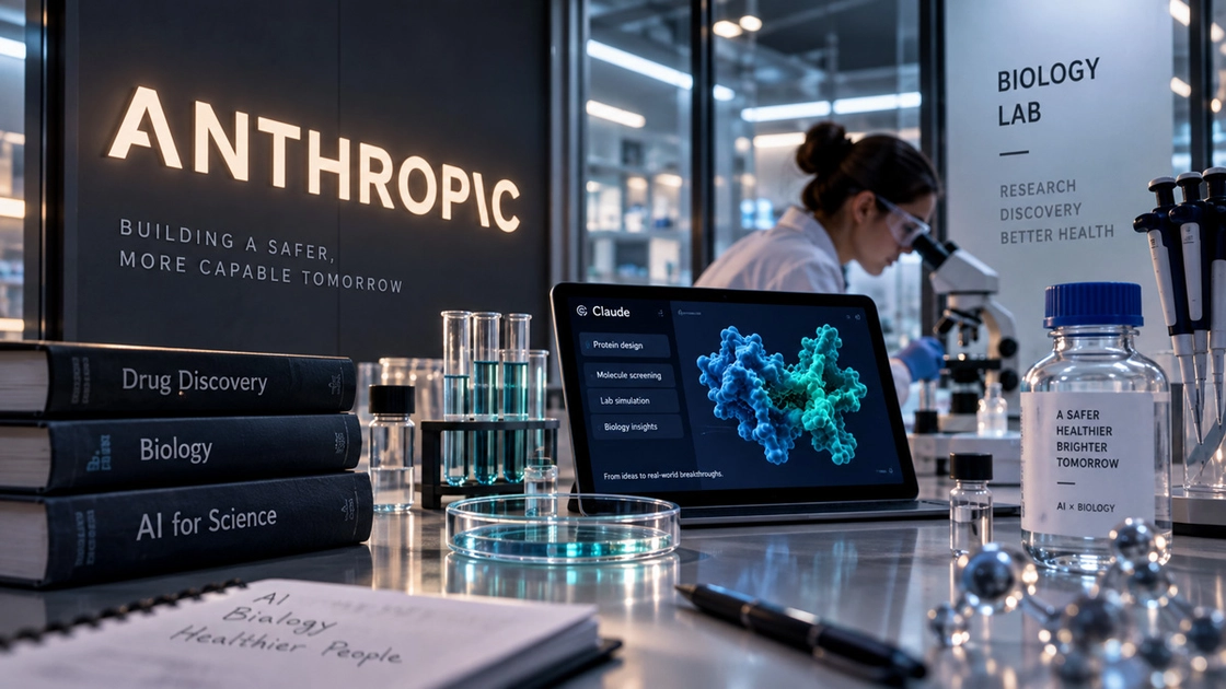 Anthropic ouvre un laboratoire de biologie secret en Californie