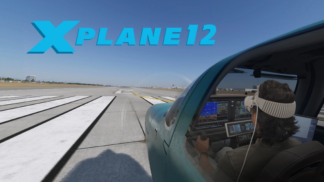Expériences de vol en 4K : X-Plane 12 s'intègre à Vision Pro